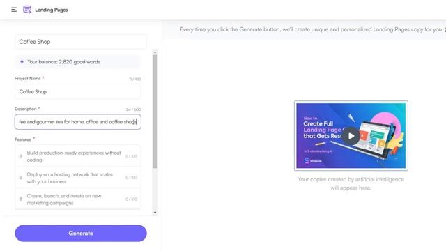 How to create a Landing Page? AI GENARATES the LANDING PAGE смотреть онлайн