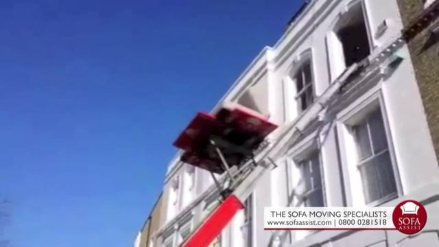 Sofa too big? Need help hoisting/winching through your window/balcony? смотреть онлайн