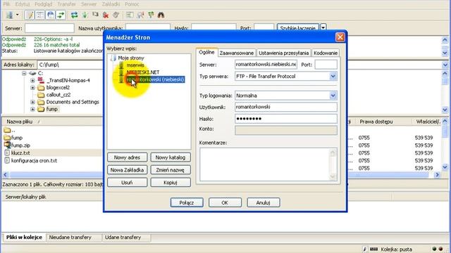 Pierwsze uruchomienie oraz dodanie serwera w programie Filezilla. [kurs filezilla lekcja 02] смотреть онлайн