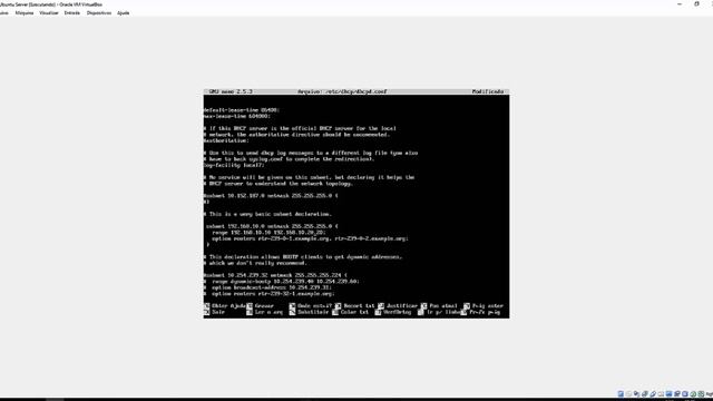 Instalação e configuração de um Servidor DHCP em Ubuntu Server смотреть онлайн