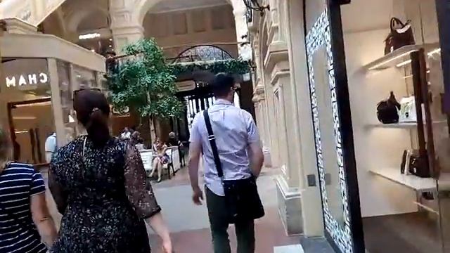 Экскурсия влог-прогулка по ГУМу (государственный универсальный магазин номер один) Vlog летом днём