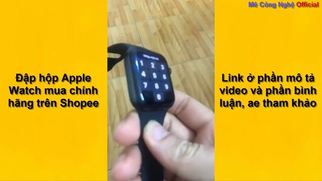 Đập hộp Apple Watch SE 44mm GPS Sport Band mua ở Shopee | Mê Công Nghệ смотреть онлайн