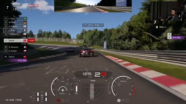 Gran Turismo 7 / Cafe Menu 39 / World GT Series Championship Finali / Nordchleife gece yarisi!!! смотреть онлайн