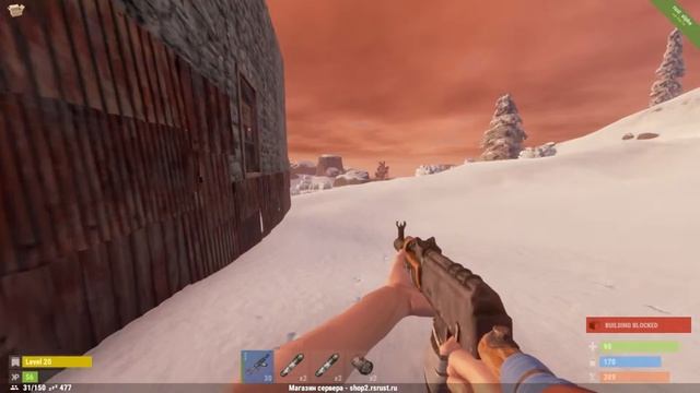 Rust - Поймал рейдера!!! ХР -система. смотреть онлайн