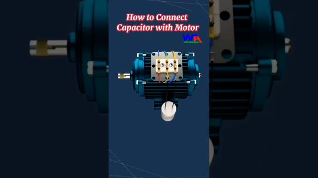 How connect with capacitor with motor смотреть онлайн