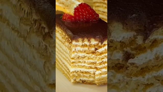 АРМЯНСКИЙ Торт ПТИЧКА ✨#тортптичка #птичьемолоко #армянскийторт #медовыекоржи #торт смотреть онлайн