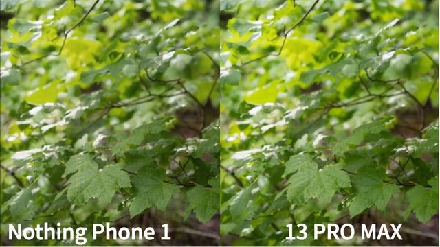 Nothing Phone 1 vs iPhone 13 Pro Max | Camera Comparison смотреть онлайн