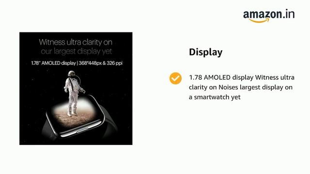 Noise ColorFit Ultra 2 with 1.78" AMOLED Display, Best-in-Class Resolution, Premium Stainless Steel смотреть онлайн