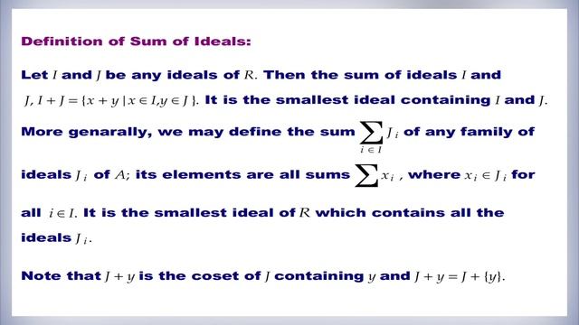 M49 Operations on Ideals смотреть онлайн