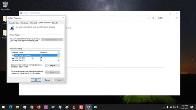 How To Configure And Create Restore Points смотреть онлайн