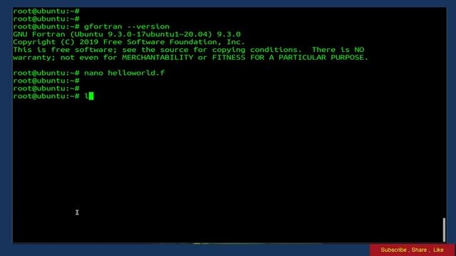 install GFortran ( Fortran Programming Language ) Write a Hello World Program On Ubuntu 20.04 смотреть онлайн
