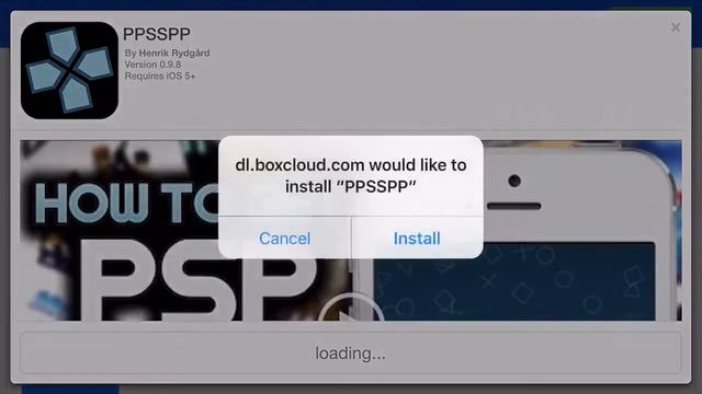 How To Get PSP EMULATOR ON IOS 9.3.1,8,7 (PPSSPP) смотреть онлайн