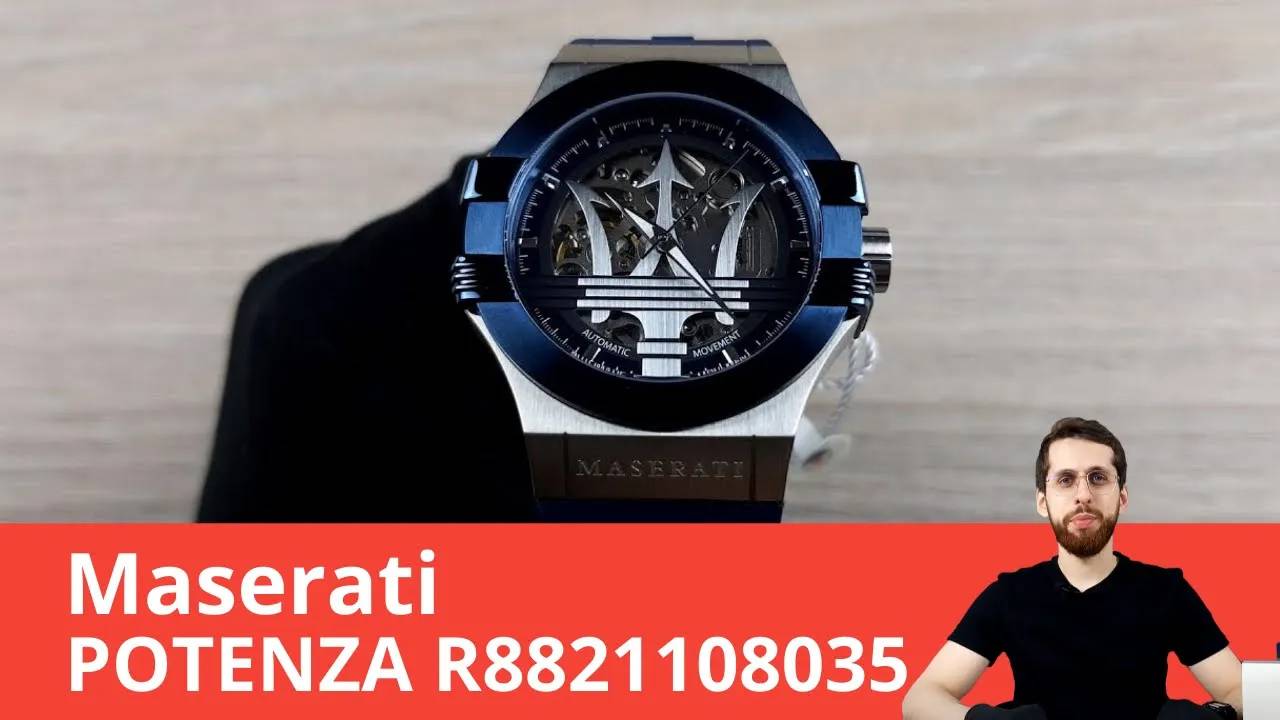 Механические часы Maserati POTENZA R8821108035