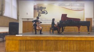 Фролков Дмитрий, 12 лет. Г. Саратов, ДМШ № 3. Д.Поппер  - "Гавот"