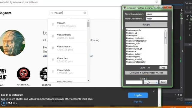 Instagram Hashtag Generator смотреть онлайн