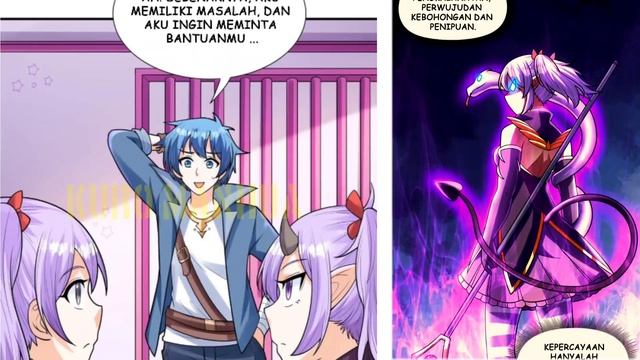 My Harem Is Entirely Female Demon Villains Chapter 65 Bahasa Indonesia