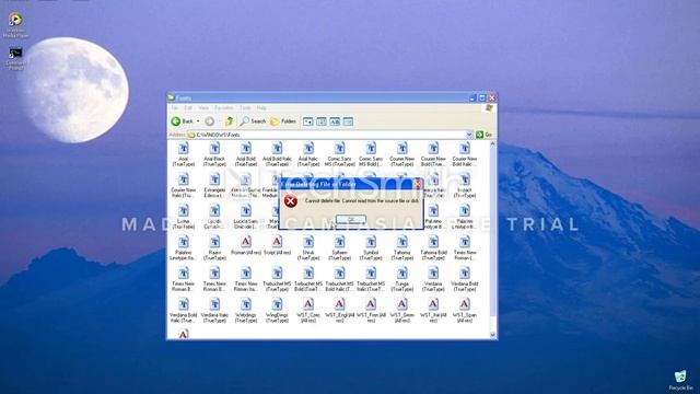 Windows XP Without Fonts смотреть онлайн