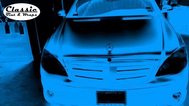 Mercedes Benz S-Class with full color change and tinted windows done at our Riverside CA location. смотреть онлайн