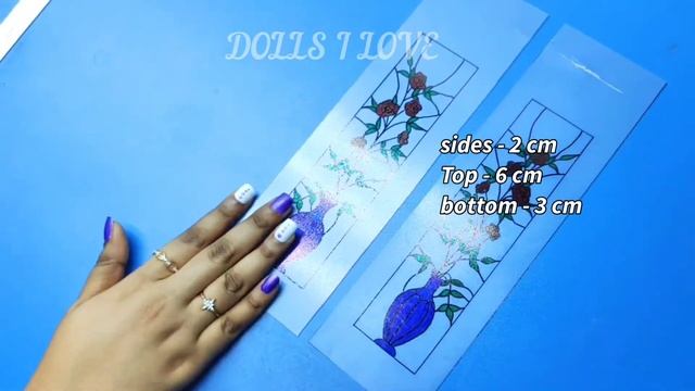 How to make stained glass windows for dolls | diy doll house windows | Craft Video 28 смотреть онлайн