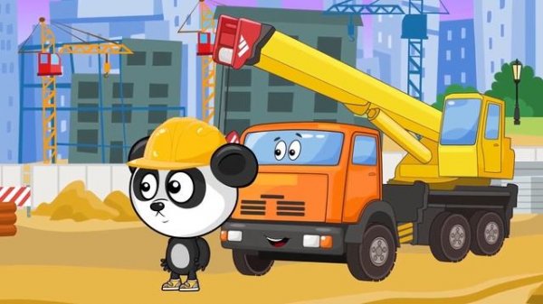 Развивающие Мультики про Машинки - Кран