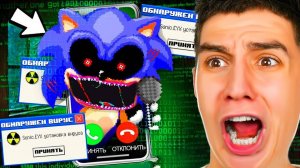 SONIC.EXE ВЗЛОМАЛ МОЙ КОМПЬЮТЕР И ВЕБ КАМЕРУ ! САМЫЙ СТРАШНЫЙ ХОРРОР