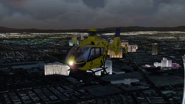 Aerofly FS Global Las Vegas EC135 Crusing | The Best Mobile Flight Simulator смотреть онлайн