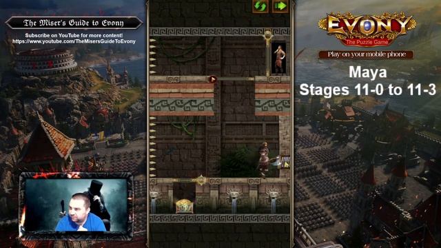 Evony: The King's Return - Puzzle Solutions - Maya 11-0 to 11-3 смотреть онлайн