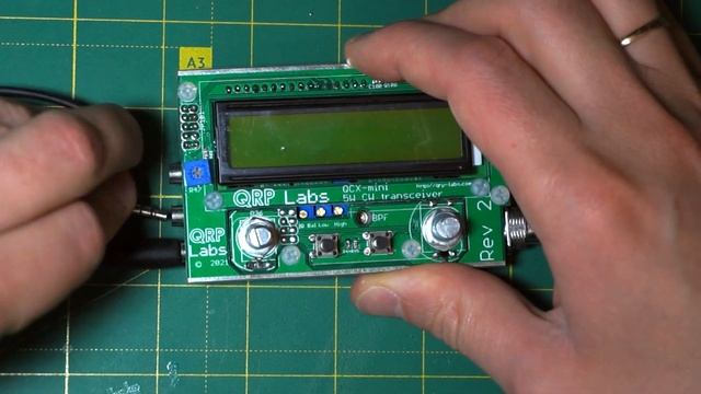 QRP Labs QCX Mini CW Transceiver Assembly, Adjustment