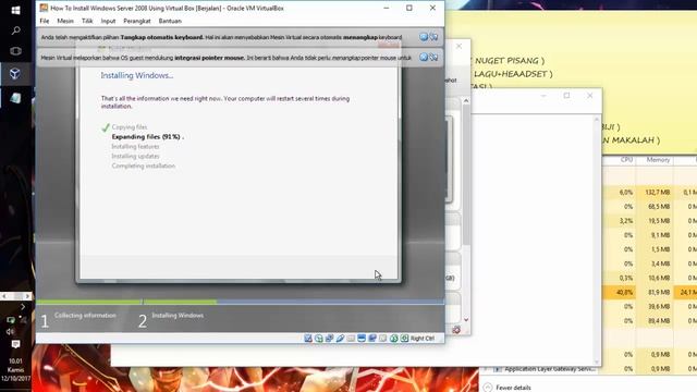 How to booting windows server 2008 using virtual box смотреть онлайн