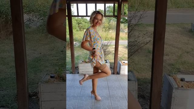 Flirty mood # #model #summerdress #stockingsandheels #stockings смотреть онлайн