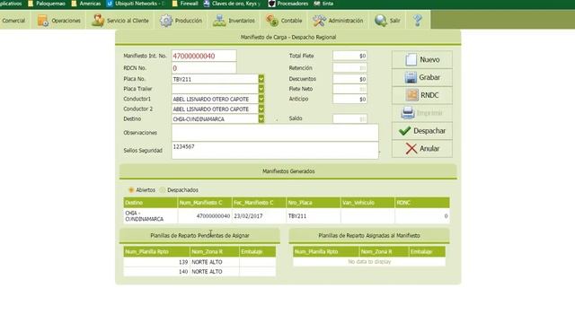 Manifiesto de Carga Regional XUE смотреть онлайн