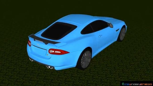 Sketchup 3D Animations - Jaguar XKR
