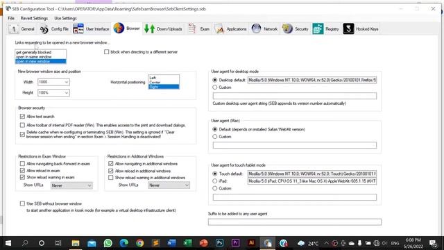 CARA SETTING SAFE EXAM BROWSER смотреть онлайн
