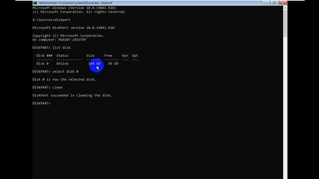 Virtualization |Windows 10 Lite Installation ,Partitions( primary, extended and logical ) using CMD смотреть онлайн