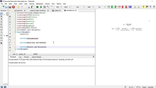 Latex Tutorial How to start using latex for writing documents. смотреть онлайн