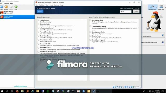 Install CentOS 7 di VirtualBox смотреть онлайн