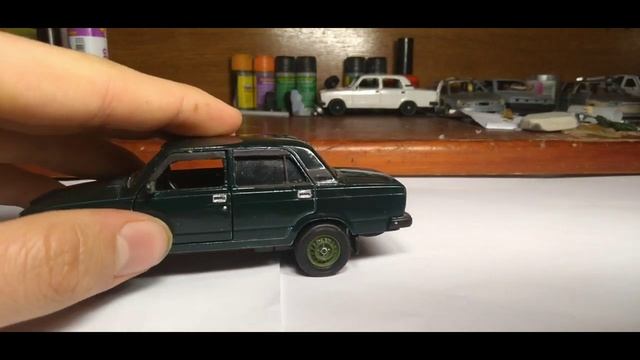 Металлическая копия моей ВАЗ-2107 смотреть онлайн