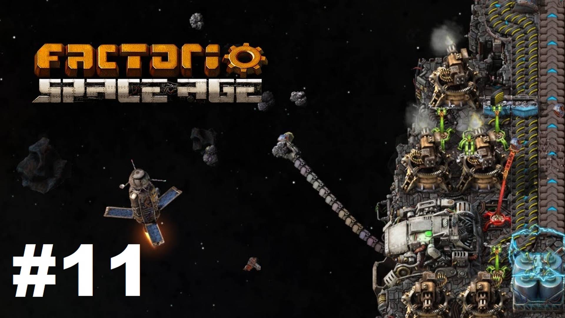 Factorio Space Age #11 - Строим ракетную шахту (Прохождение) смотреть онлайн