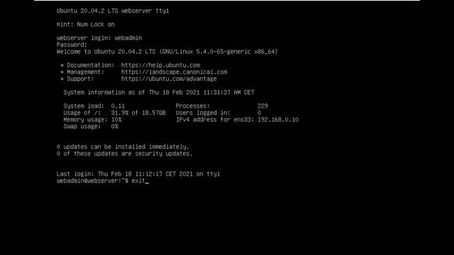 Building a Ubuntu server 20.04 LTS смотреть онлайн