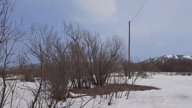 Выехали за город. Наше спасение. Весна Сахалин.