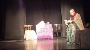 "БЛАГОСКЛОННОЕ УЧАСТИЕ" моноспектакль з.а.России Марины Улановой, режиссёр н.а. России Игорь Волков