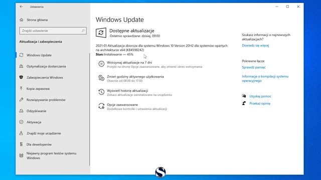 Instalacja najnowszej aktualizacji KB4598242 (wersja 19041.746) w systemie Windows 10. смотреть онлайн