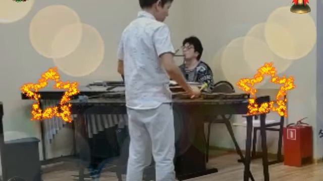 Новогодний концерт класса ударных инструментов ДШИ№4 г/о Люберцы