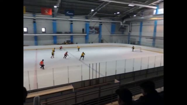 Хоккей в г.  Н Ломове  В хоккей играю настоящие мужчины.