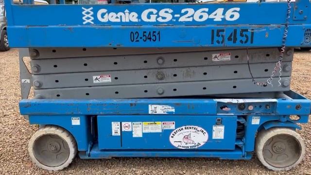 Genie GS2646 Scissor Lift