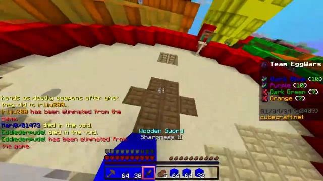 Cubecraft Eggwars on a Monday? Come join/snipe. смотреть онлайн