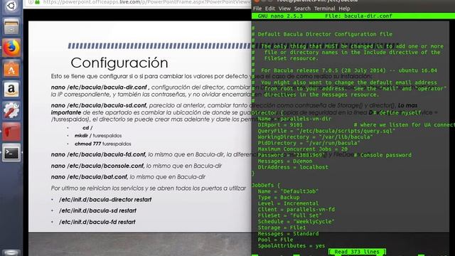 Servidor de respaldo Bacula Ubuntu смотреть онлайн