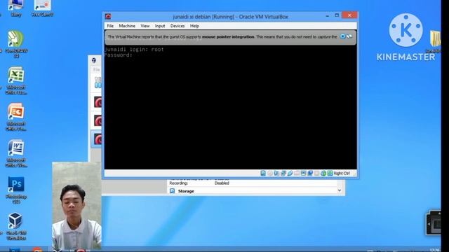 Instalasi linux debian 8 di VirtualBox & mengkonfigurasi IP di linux debian смотреть онлайн