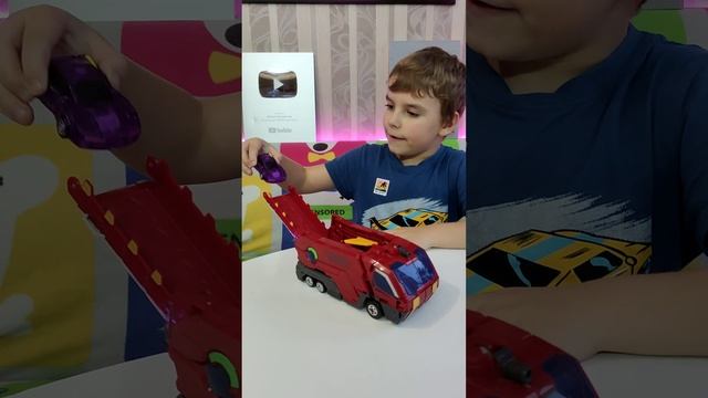 МЕГА ДРАКОН ТРАНСФОРМЕР ПОЖАРНАЯ МАШИНА И МАШИНА СКОРПИОН смотреть онлайн