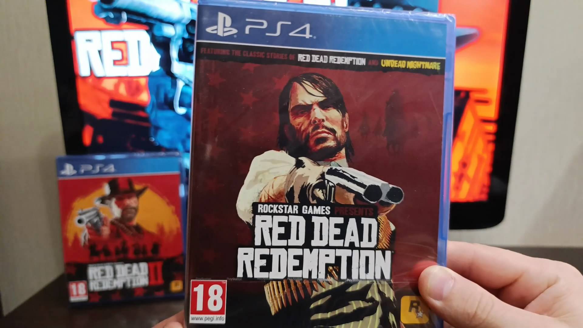 Распаковка Red Dead Redemption для PS4 смотреть онлайн